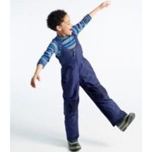 L. L. Bean Kids' Cold Buster Snow Bibs Size 12